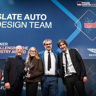 Challenging the Industry Award | Slate Auto, Design Team