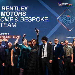 Best CMF Team Award | Bentley Motors, CMF &amp; Bespoke Team