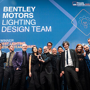 Best Lighting Design Team Award | Bentley Motors, Lighting Design Team