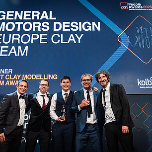 Best Clay Modelling Team Award | General Motors Design, Europe Clay Team