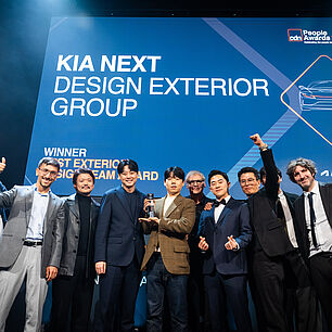 Best Exterior Design Team Award | Kia Next, Design Exterior Group